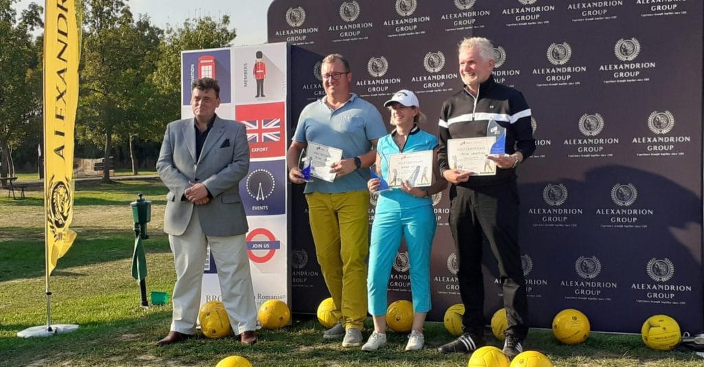 Alexandrion Group, partener principal al turneului de golf dedicat comunităţii de business, organizat de Camera de Comerţ Britanică Română