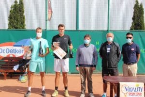 Perechea Ștefan Paloși/Adrian Barbu, învinsă în finala Vitality Open Tour