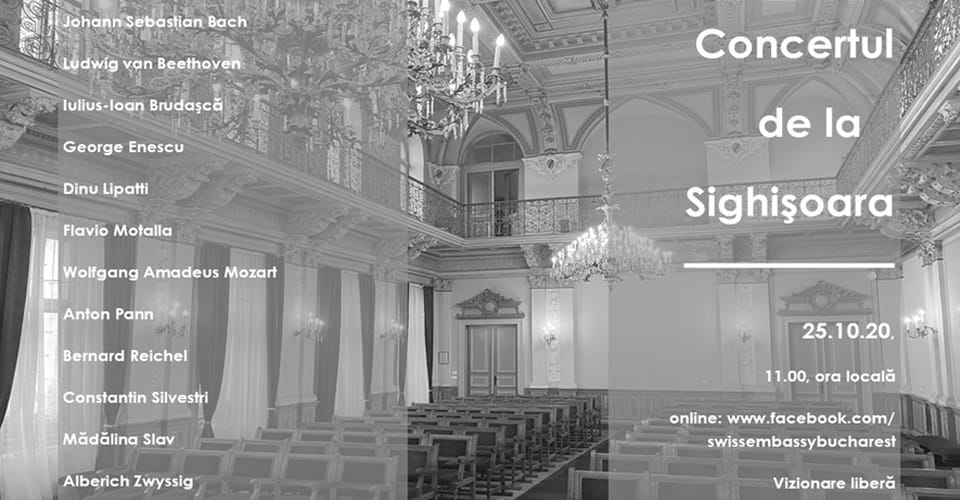 Uniți prin muzică. AQUA Carpatica susține Concertul de solidaritate de la Sighișoara