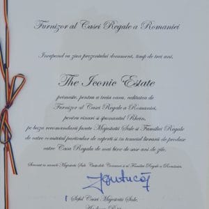 The Iconic Estate, parte a Alexandrion Group, Furnizor al Casei Regale a României