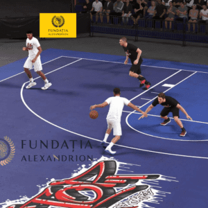 Fundatia Alexandrion sustine si etapa a treia a campionatului de baschet 3×3 online eSport Arena Streetball