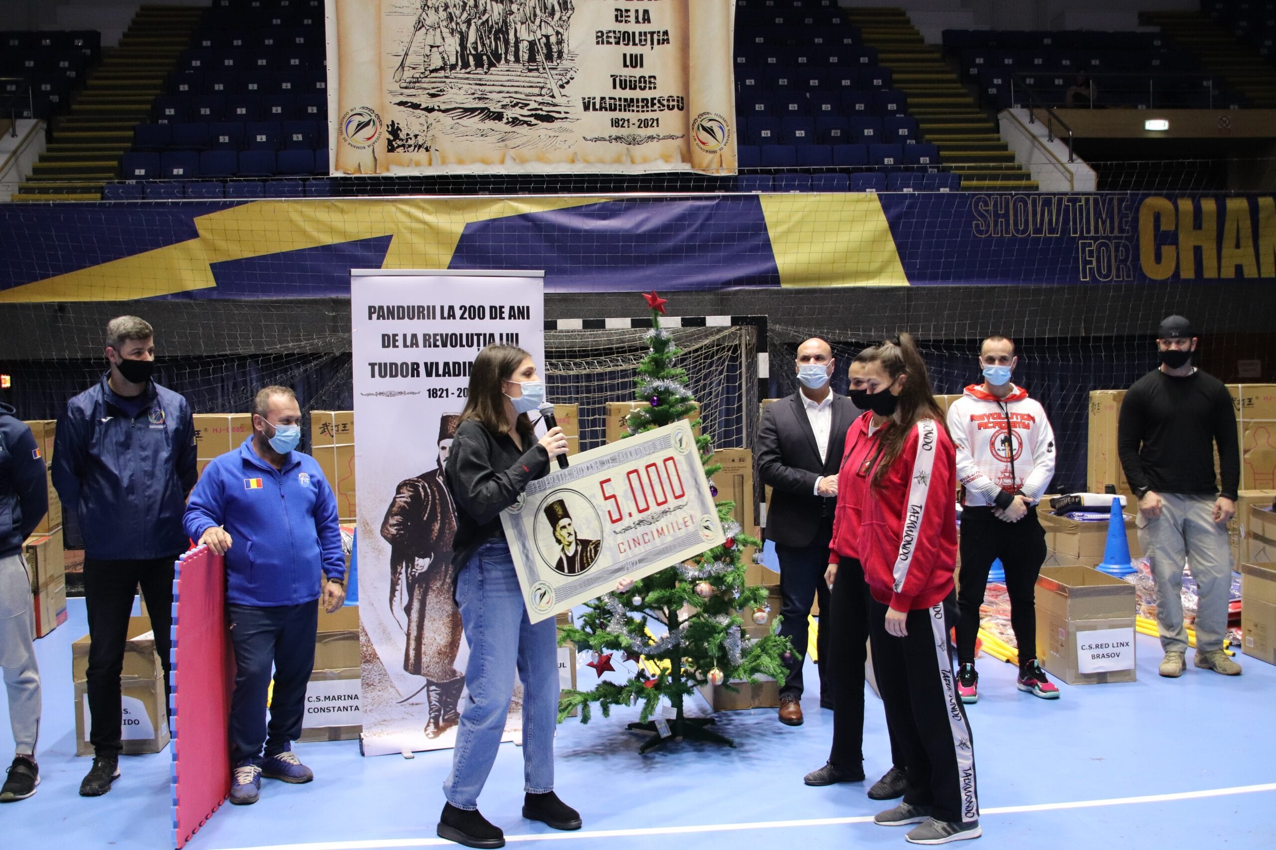 Elena Chiriac a prezentat Gala de Taekwondo WTF “Pandurii Conducătorului Tudor”. Lecții de istorie predate prin sport