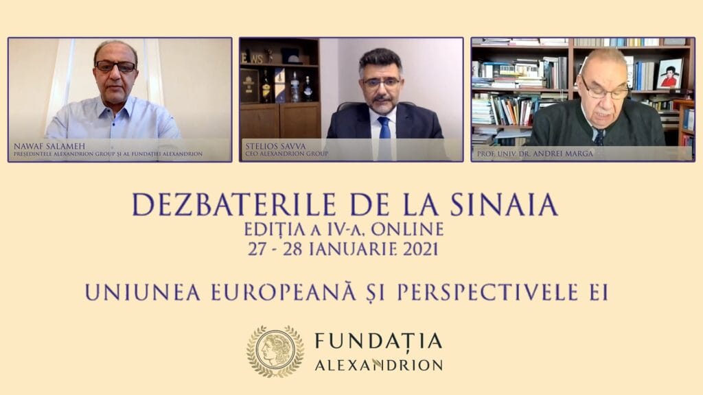 Cea de-a IV-a ediţie a „Dezbaterilor de la Sinaia” a reunit lideri de opinie din multiple domenii, care au discutat despre provocările şi viitorul Uniunii Europene Cea de-a IV-a ediţie a „Dezbaterilor de la Sinaia” a reunit lideri de opinie din multiple domenii, care au discutat despre provocările şi viitorul Uniunii Europene