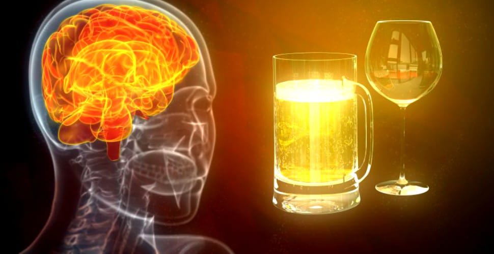 Alcoolul afectează creierul, indiferent de cantitatea consumată