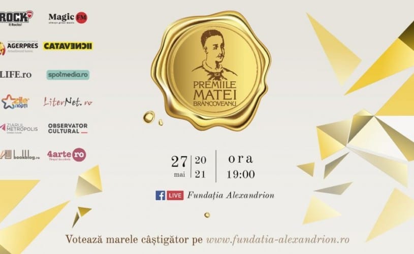 A șasea ediție a Galei Premiilor Matei Brâncoveanu. Finaliştii ediției 2021