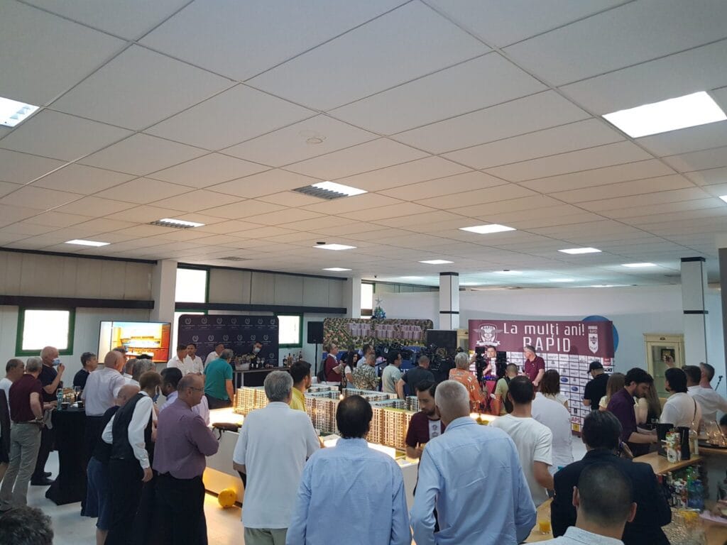 Clubul Rapid a sărbătorit cu Alexandrion împlinirea a 98 de ani de la înființare