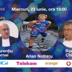 Povestea unui campion mai puternic decât soarta, Arian Notrețu – Emisiune Business Philosophy