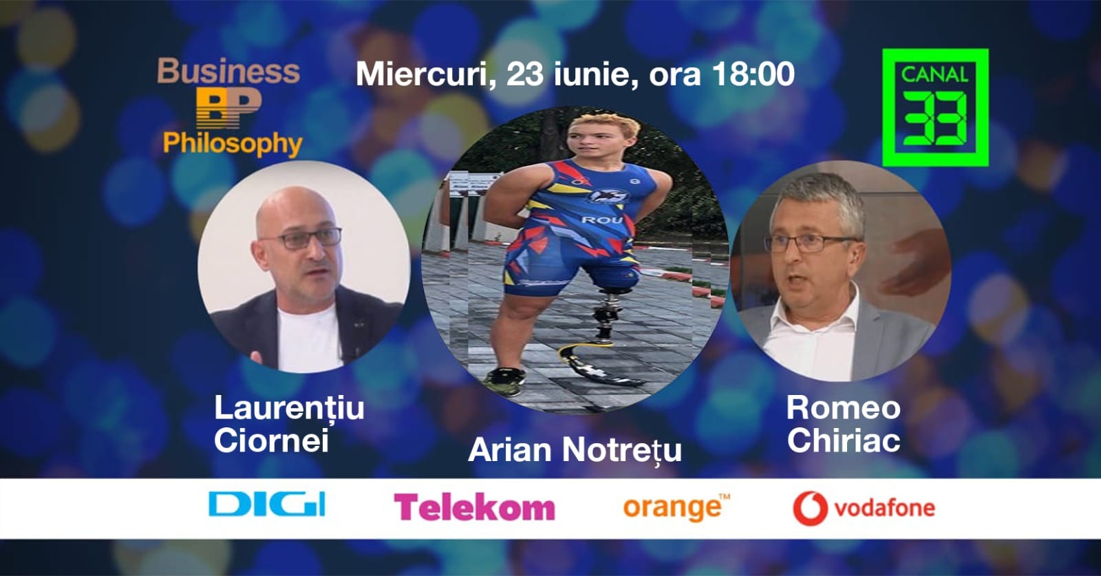 Povestea unui campion mai puternic decât soarta, Arian Notrețu – Emisiune Business Philosophy
