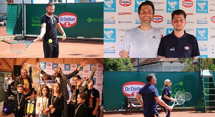 Filmul, interviurile și festivitatea de premiere a celei de a VII-a ediții a Press Cup Dr. Oetker