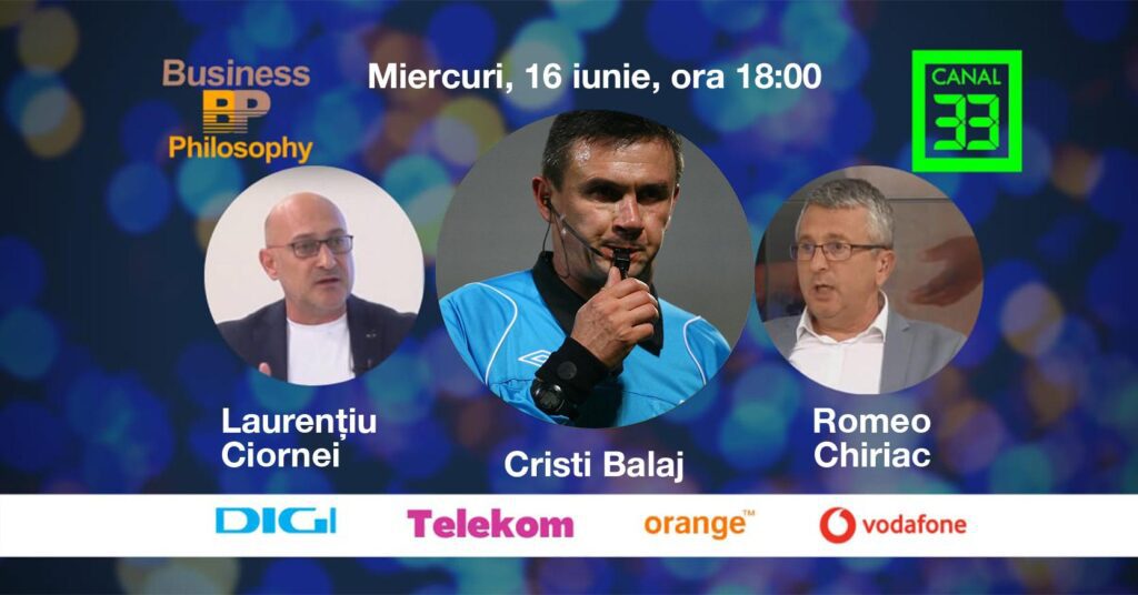 Despre strategiile antidoping și Euro 2020, cu Cristi Balaj – Emisiune Business Philosophy