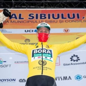 Ackermann câștigă Prologul la Sibiu si imbraca tricoul galben sponsorizat de Alexandrion Group