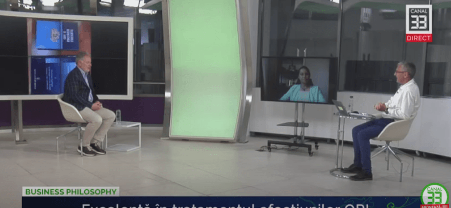 Emisiune Business Philosophy: Excelență în tratamentul afecțiunilor ORL, cu Prof. Dr. Codruț Sarafoleanu