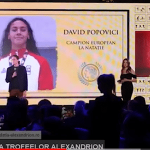 Fundația Alexandrion lansează campioni prin Gala Trofeelor Alexandrion – „Speranța”. Cazul David Popovici