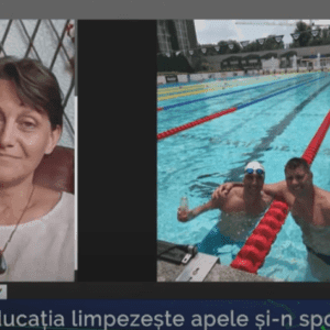 Alegeri potrivite pentru educație ȋn sport. Ȋnotul ȋn ape limpezi cu Cezar Bădiță
