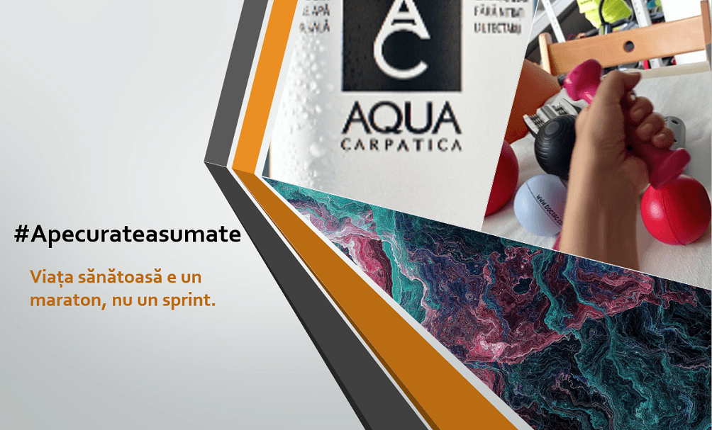 Alǎturi de kinetoterapeuți, viața sănătoasă e un maraton, nu un sprint. #Apecurateasumate
