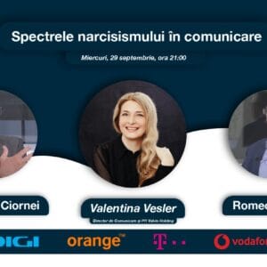 Spectrele narcisismului în comunicare. Emisiune Business Philosophy