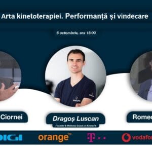 Arta kinetoterapiei, cu Dragoș Luscan, founder & Wellness Coach at KinetoFit