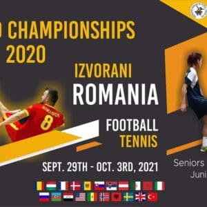 La Campionatul Mondial de Fotbal Tenis de la izvorani vor concura 170 de sportivi din 12 țări