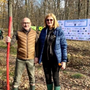 Sportivii Federației Române de Canotaj au dat startul proiectului Pădurea