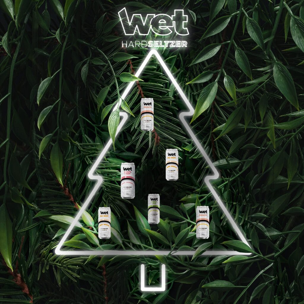 Wet Hard Seltzer a întreținut atmosfera de Sărbători Wet Hard Seltzer a întreținut atmosfera de Sărbători