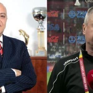 Nawaf Salameh l-a premiat pe selecționerul român al naționalei de fotbal a Siriei