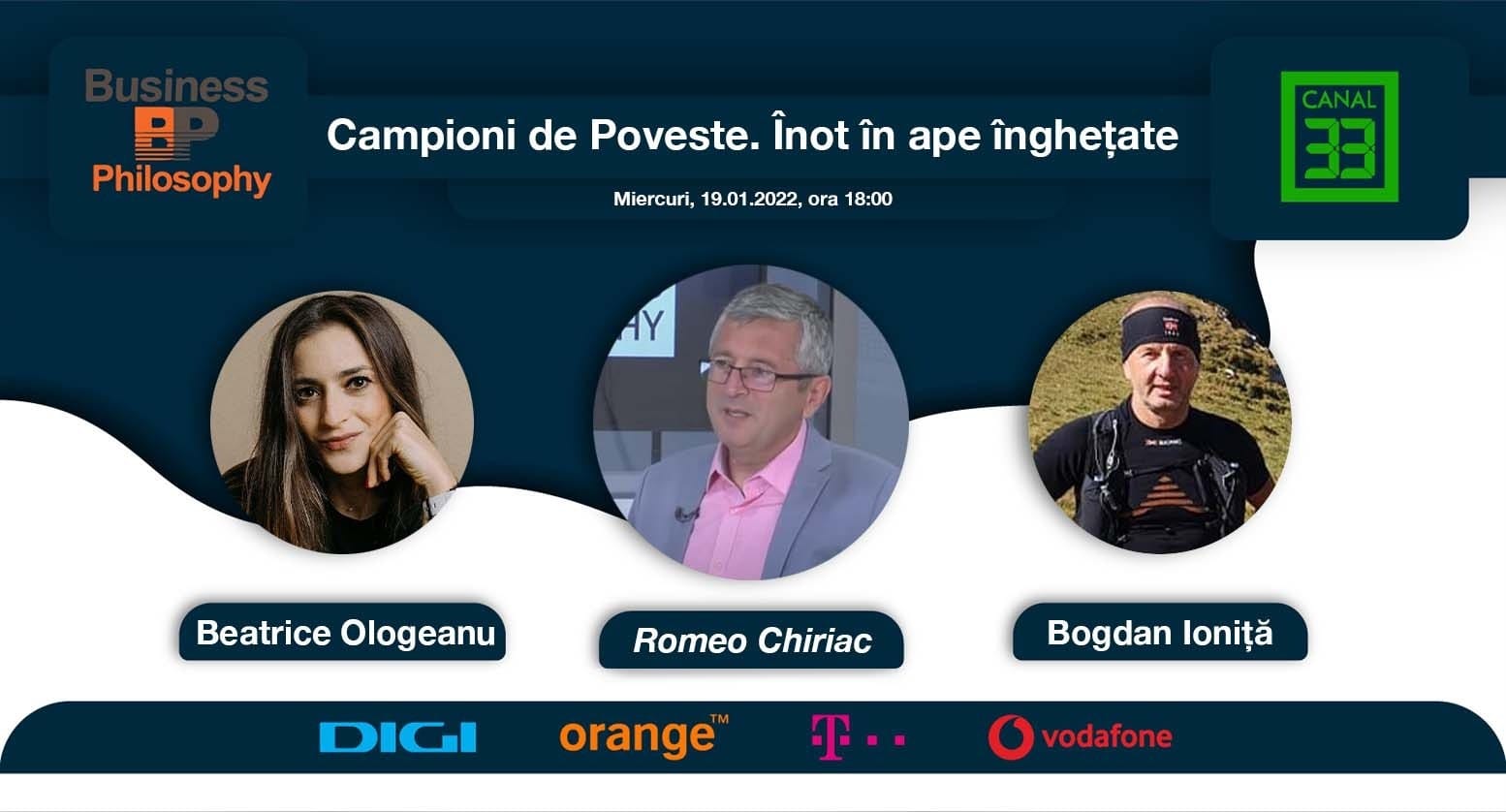 Campioni de poveste la inotul in ape inghetate, Beatrice Ologeanu