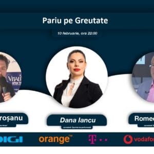 Pariu pe greutate, in cadrul emisiunii Business Philosophy