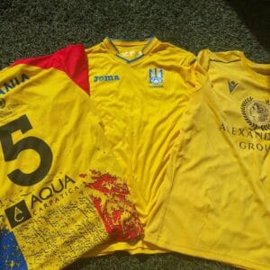 România, alături de naționala de fotbal a jurnaliștilor din Ucraina