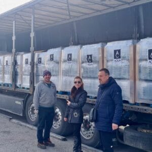 Primul camion cu ajutor umanitar direct către Odesa a plecat azi din inițiativa AQUA Carpatica