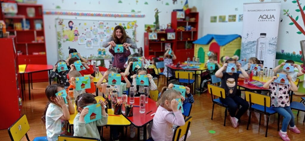 Copii, educatori şi terapeuţi susţin un spaţiu extins, curat si expansiv prin “Focus to Green-Eco-life”