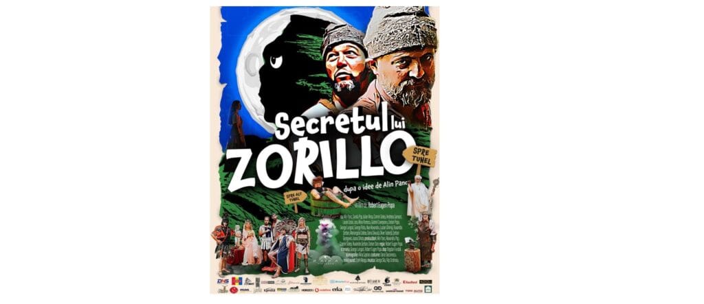 Vino să vezi prima parodie românească despre daci și romani , „Secretul lui Zorillo” 22 aprilie – lansare națională Vino să vezi prima parodie românească despre daci și romani , „Secretul lui Zorillo” 22 aprilie – lansare națională