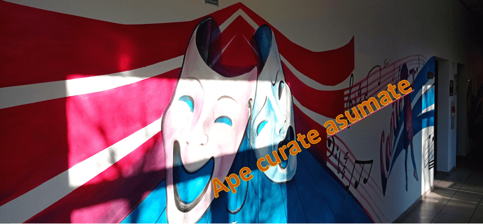 „Ape curate asumate” – Copiii lucreaza in mod artistic cu apele interioare