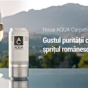 Aqua Carpatica, lider în topul celor mai vizibile branduri