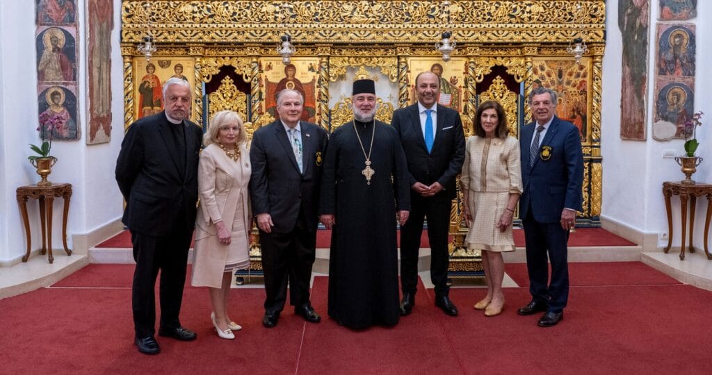 Fundaţia Alexandrion a găzduit delegația Ordinului Sfântul Andrei, Arhonii Patriarhiei Ecumenice