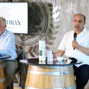 „Single Malt este un produs de elită”, a spus Nawaf Salameh la conferința Carpathian Single Malt