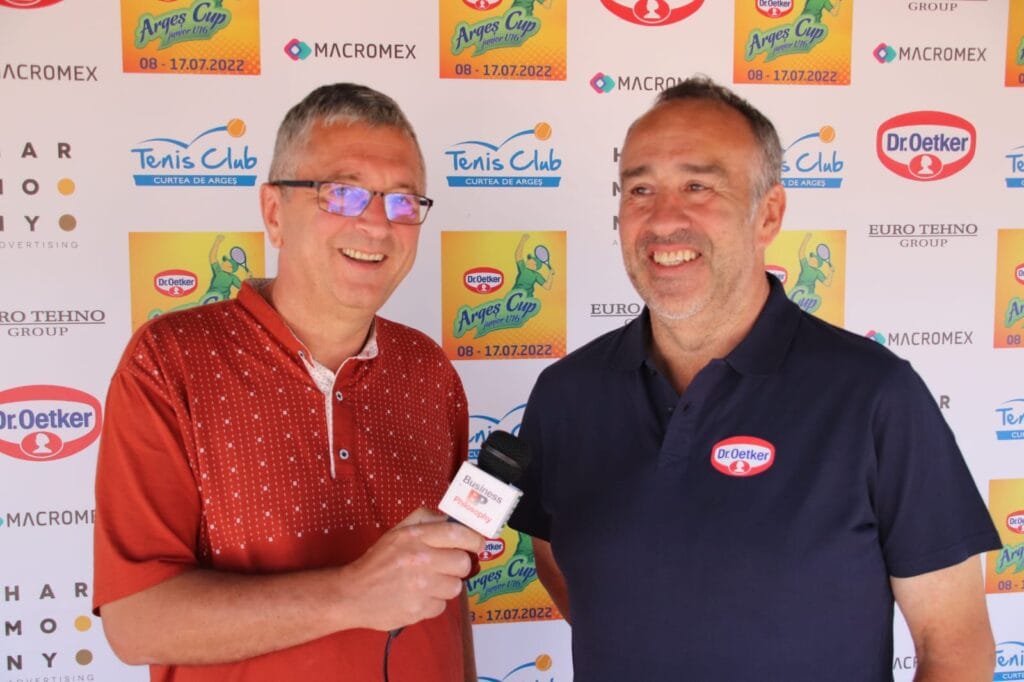 Susținerea oferită sportivilor de Dr. Oetker, apreciată de arbitrul francez Herve Madramany