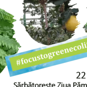 De Ziua Pământului, „Focus to green eco life” dă elevilor startul pentru „Săptămâna verde”