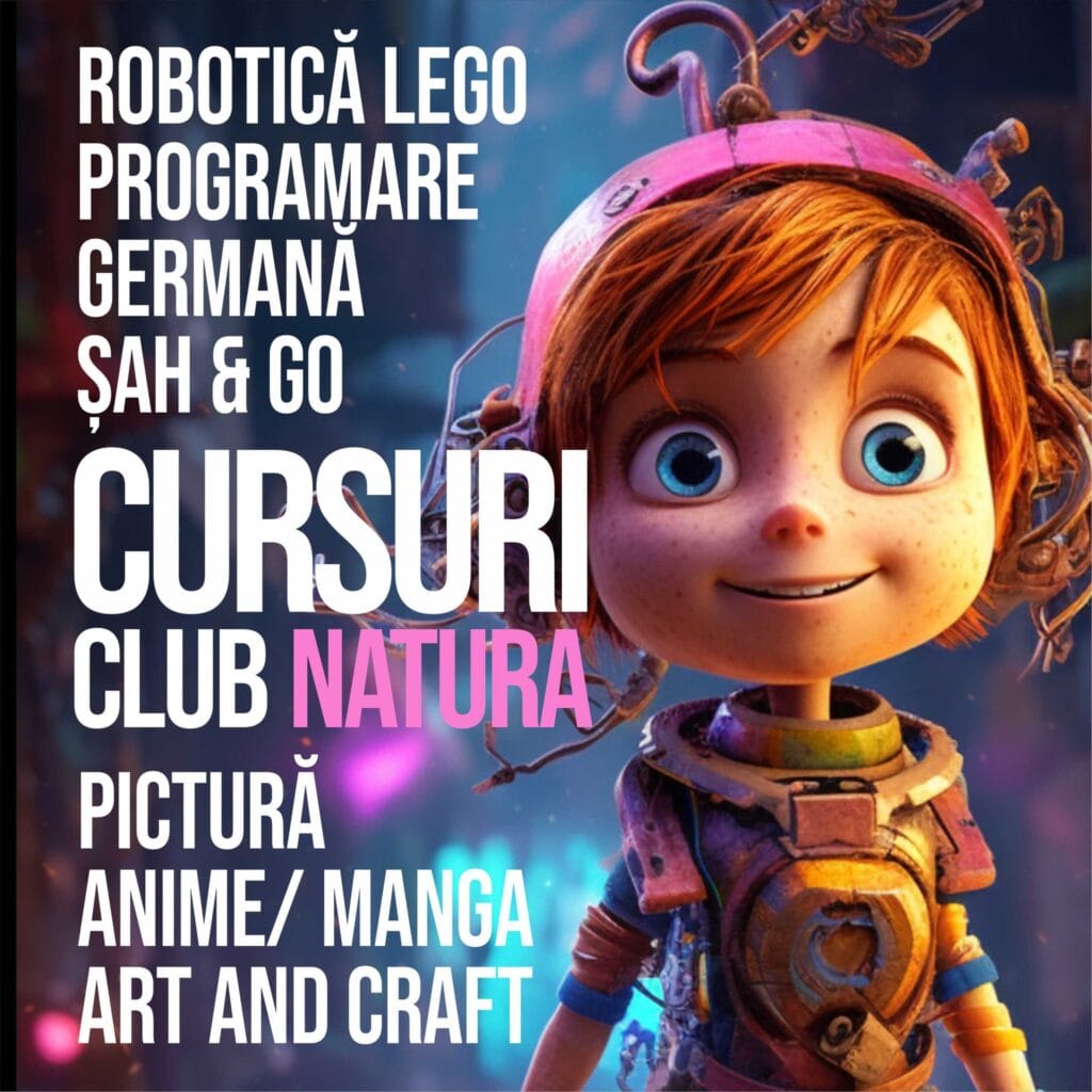 Tabără urbană de dezvoltare a creativității Club Natura -TOAMNĂ CREATIVĂ