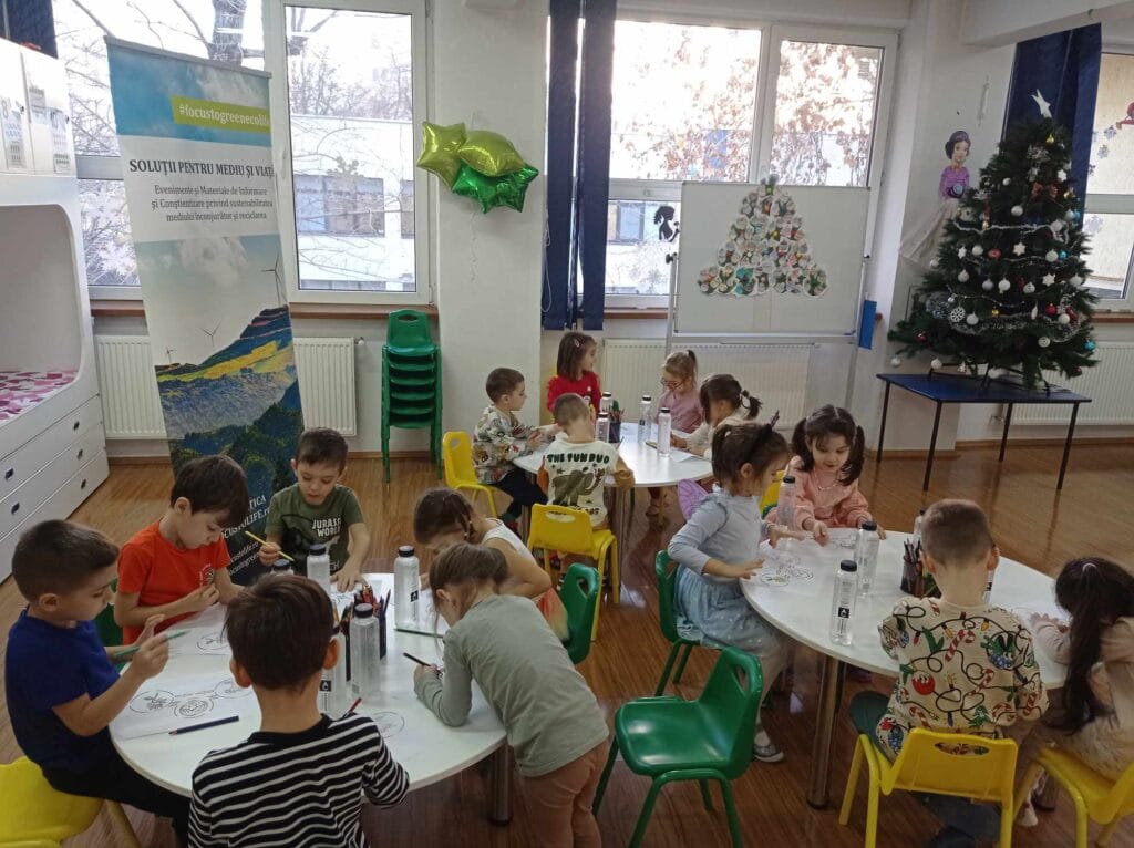 Solidaritatea duoului om – natură aduce bucurie şi culoare la “Focus to green eco life”