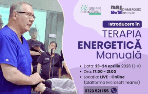 „Introducere în Terapia Energetică Manuală”, un CURS fascinant alături de Dr. Kerry D’Ambrogio, 23-24 Aprilie